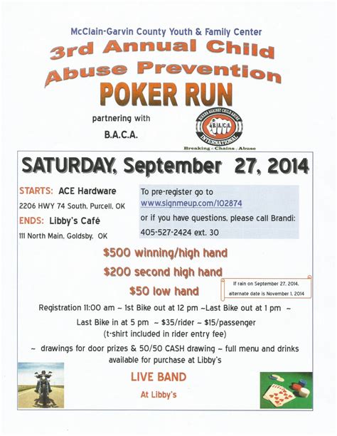 Ace hardware poker run