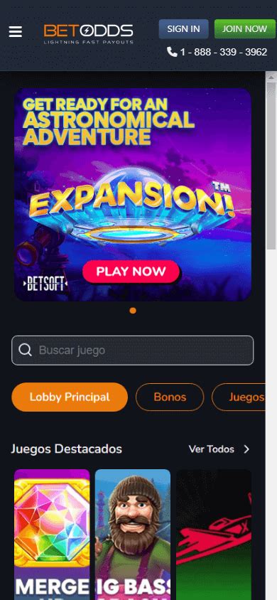 Betodds casino app