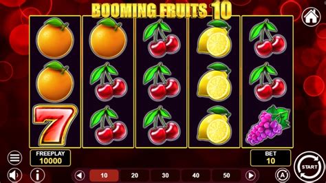 Booming Fruits 10 NetBet