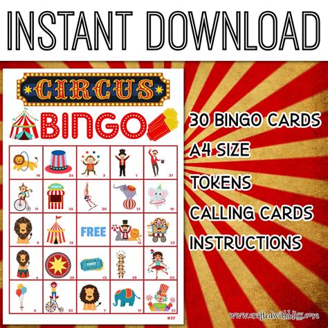 Circus Bingo Bodog