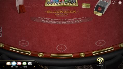 Classic Blackjack Espresso Betway