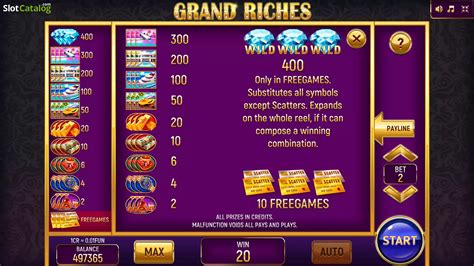 Grand Riches Pull Tabs Parimatch