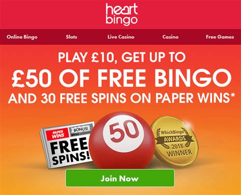 Heart bingo casino online