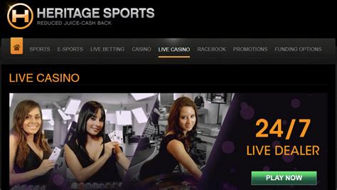Heritage sports casino online