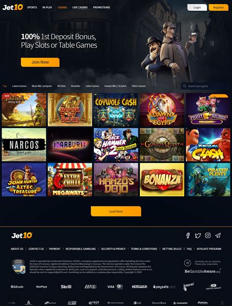 Jet10 casino mobile