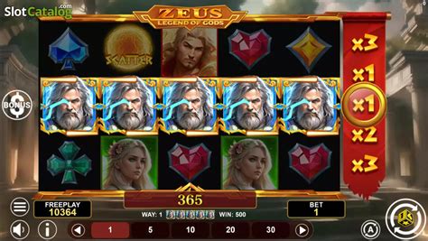 Jogar Zeus Legend Of Gods com Dinheiro Real