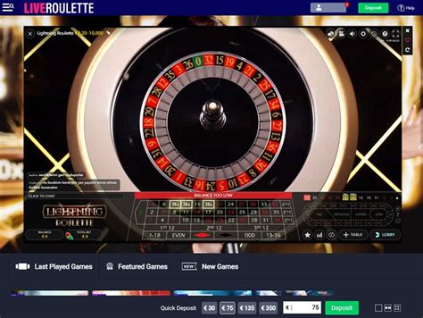 Liveroulette casino online