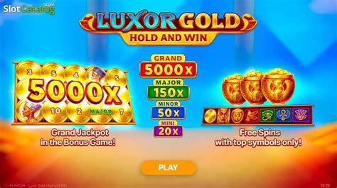 Luxor Gold Hold And Win Bwin