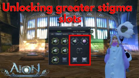 Normal estigma slots de aion