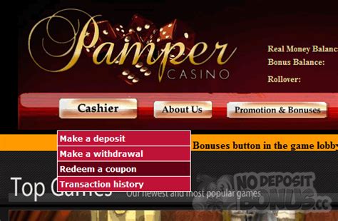 Pamper casino online