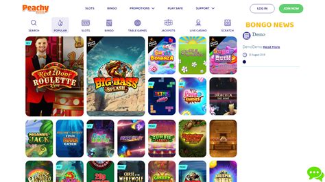 Peachygames casino app