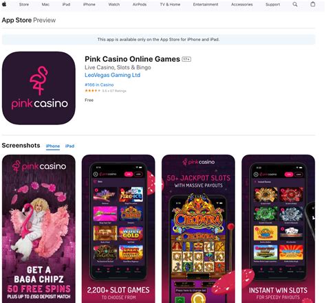 Pink casino app