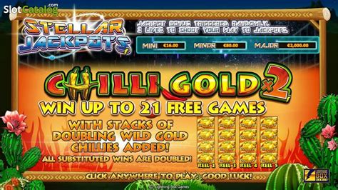 Play Stellar Jackpots With Chilli Gold X2 slot