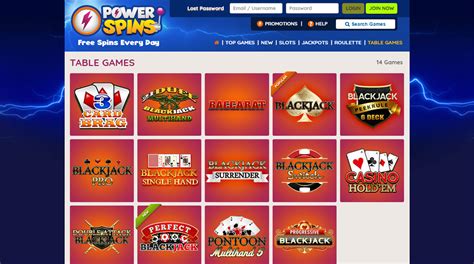 Power spins casino apostas