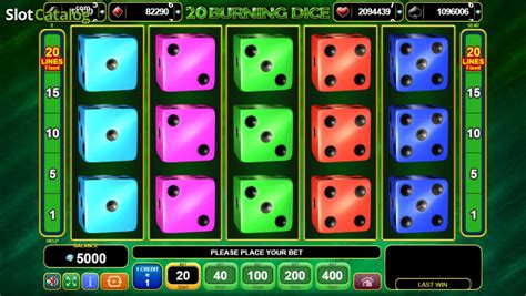 Slot 20 Burning Dice