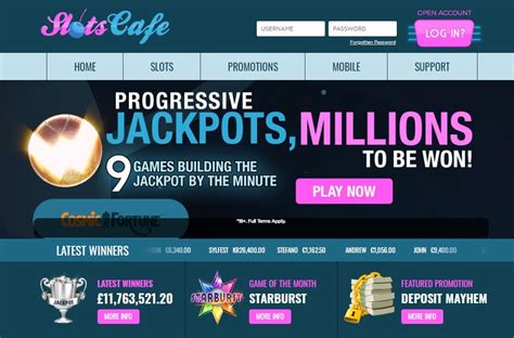 Slots cafe casino bonus