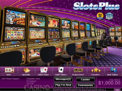 Slots plus casino login