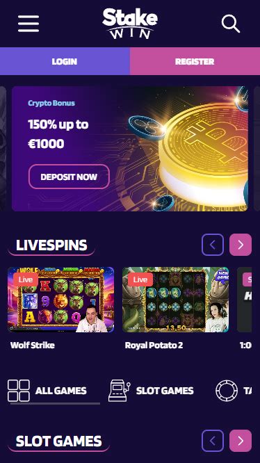 Stakewin casino aplicação