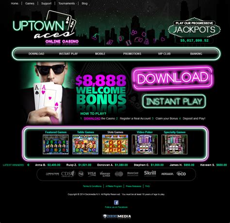 Uptown aces casino Argentina