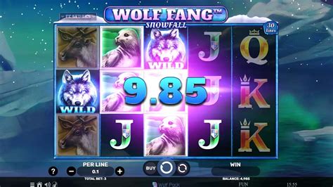 Wolf Fang Snowfall LeoVegas